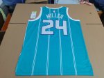 NBA Charlotte Hornets Brandon Miller 24 Teal Dri-FIT Icon Maillot